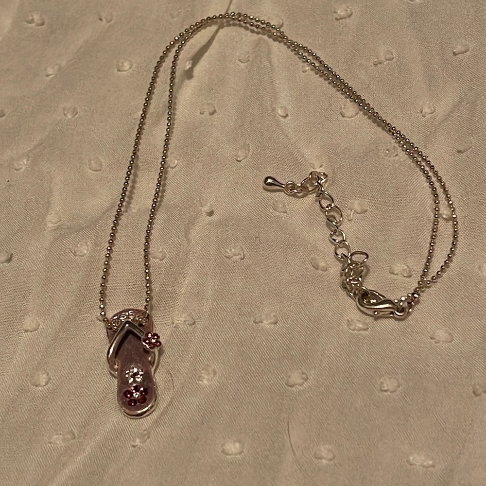 Pandora Flip Flop Necklace